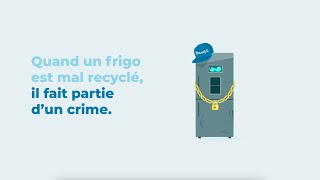 Quand un frigo est mal recyclé il fait partie dun crime [upl. by Sapphire]