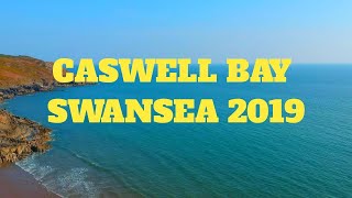 CASWELL BAY  2019  SWANSEA  SOUTH WALES  BEACH  DJI DRONE  GOWER  🏴󠁧󠁢󠁷󠁬󠁳󠁿 [upl. by Petua79]