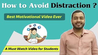 How to Avoid Distraction  A Must Watch Video for all Students  by Physics Wallah [upl. by Aropizt]