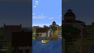 A colonial watermill shorts minecraft builds [upl. by Gnal]