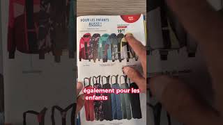 LIDL catalogue hiver 16112023 ski equipement lidl catalogue bricovideo sopromo [upl. by Earized]