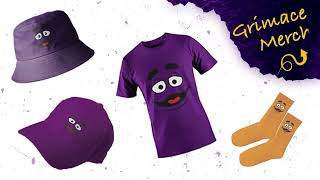 Drip Alert Grimace Merch Has Landed 💜 [upl. by Deibel149]