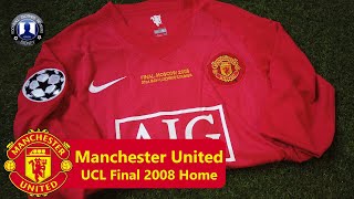 Manchester United Retro UCL 2008 Ronaldo Home Jersey Unboxing Fofoshop ManUnited Fofoshop CR7 [upl. by Hyatt502]