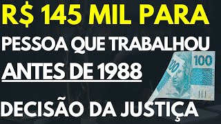 PESSOA QUE TRABALHOU ANTES DE 1988 VAI RECEBER MAIS DE R 145 MIL PASEP BANCO DO BRASIL [upl. by Raffo796]