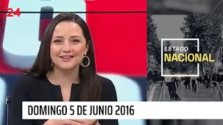 Estado Nacional  Domingo 5 de junio  24 Horas TVN Chile [upl. by Danell386]