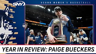 Analyzing Paige Bueckers season and beyond  UConn Season in Review  SNY [upl. by Atenahs]