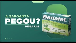 BENALET®  A garganta pegou Pega um BENALET® [upl. by Calesta]