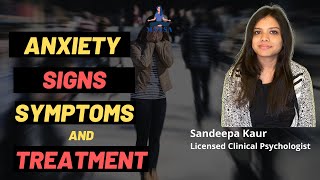 Anxiety  What is anxiety Symptoms types and treatmentcure in Hindi [upl. by Tiffie]