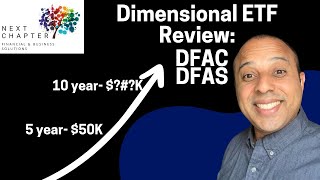 ETFReviewDIMENSIONAL ETFs DFAC and DFAS [upl. by Irbua558]