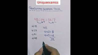 Number analogy reasoning 🔥😱  reasoning reasoning shorts reasoning tricks shorts ytshorts [upl. by Orva]