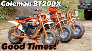 Coleman BT200X Mini Bike Performance Parts build Part 1 [upl. by Alokin]