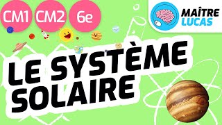 Le Système solaire CM1  CM2  6ème  Cycle 3  Sciences et technologie [upl. by Acimot216]