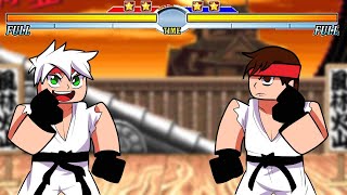 Um STREET FIGHTER de ANIME no ROBLOX   RoFighters Demo ‹ Ine Games › [upl. by Pond]