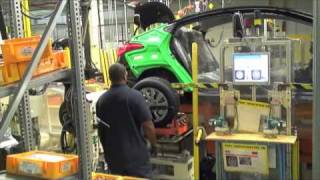 2011 Hyundai Elantra HMMA Plant Tour 200 Robots [upl. by Zerep]