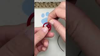 Instructions for tying a necklace from a super beautiful ring diy necklace crafting [upl. by Hardan737]