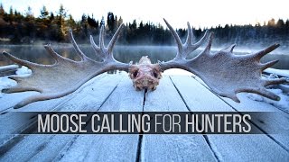 Moose Calling Techniques  How To Eastmans Hunting [upl. by Adnilreh]