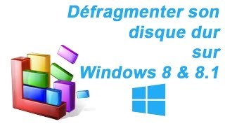 Défragmenter et optimiser les lecteurs sur Windows 8 amp Windows 81 [upl. by Hsina]