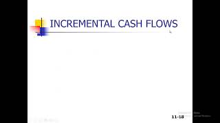 Casharka 2aad Incremental Cash Flows Chapter 12 Finance [upl. by Leonhard]