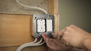 Kitchen Reno Ep5  Rough wiring electrical junction box and outlet installation [upl. by Eityak]