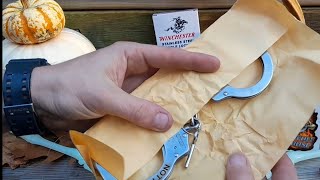 Winchester Handcuffs Unboxing And Overview [upl. by Trahurn]