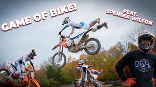 I Challenge Spenser Wilton To A Game Of Bike [upl. by Aienahs]