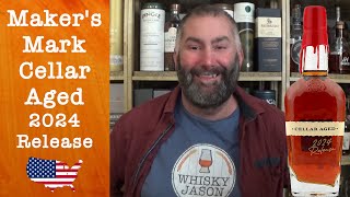 Makers Mark Cellar Aged 2024 Release Kentucky Straight Bourbon Whisky Review by WhiskyJason [upl. by Mroz795]