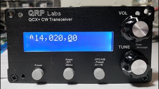 QCX the new QRP Labs 5W transceiver kit [upl. by Porche]