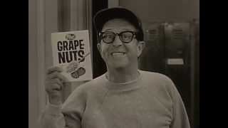 1950s Grape Nuts Commercial with Phil Silvers [upl. by Airdnahc]