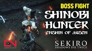 Sekiro Shinobi Hunter Enshin of Misen Boss Fight  Fastest Way to Kill [upl. by Gavrila]