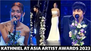 FULL SPEECH ni KATHRYN at DANIEL sa ASIA ARTIST AWARDS 2023 [upl. by Falo992]