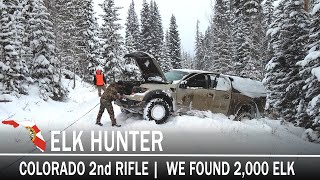 Colorado 2nd Rifle  WE FOUND 2000 ELK [upl. by Wilhide]