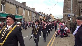 Co Fermanagh Annual Black Demonstration Ballinamallard 2018 Main Parade Part 1 [upl. by Sletten]