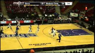 Modesto Christian 2 Zerrion Payton alleyoop pass to 23 Raymond Bowles jam [upl. by Atiloj]