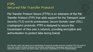 FTPS  Secured File Transfer Protocol [upl. by Phail]