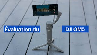 Test du stabilisateur Osmo Mobile 5 de DJI [upl. by Shirleen]