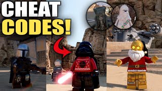 CHARAKTER CHEAT CODES  Lego Star Wars Die Skywalker Saga Cheat Codes [upl. by Rehotsirhc]