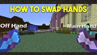 How to Swap Hands on Minecraft [upl. by Wakefield961]