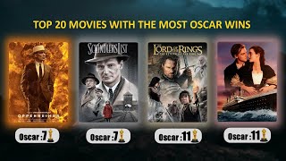 Top 20 Movies With The Most Oscar Wins [upl. by Amaty4]