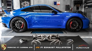 Porsche 992 GTS w IPE F1 exhaust system [upl. by Reginauld]