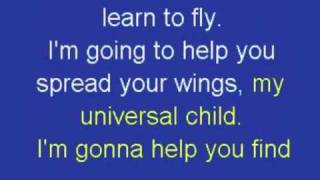 Annie Lennox Universal Child karaoke [upl. by Asille]