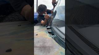 How to install windshield into car autoglass [upl. by Tteirrah]