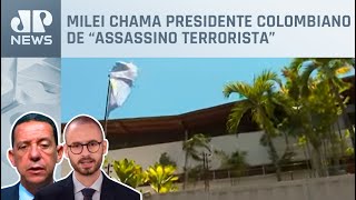 Colômbia ordena expulsão de diplomatas da Argentina Neitzke e Trindade analisam [upl. by Asilahs]