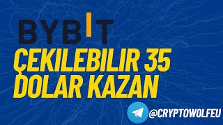 ❗️BİTTİ❗️Bybit Çekilebilir 35 Dolar Kazan┃AirDrop Hunter [upl. by Slyke]