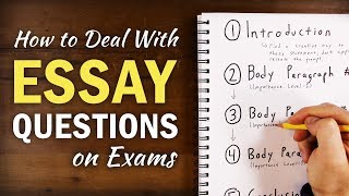 5 Rules for Answering ESSAY Questions on Exams [upl. by Somar]