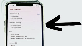 How To Turn Off Safe Search On iPhone [upl. by Erroll860]