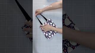 Dual function for handbag and shoulder bag DIY handmade sewingtips sewingtutorial [upl. by Vel]