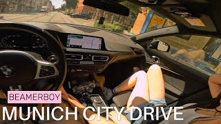 Driving POV in Munich  Couple Roadtrip [upl. by Rayner]