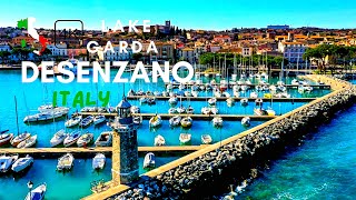 Desenzano Del Garda Italy  Lake Garda  Scenic Walking Tour 4kUHD [upl. by Tilly192]