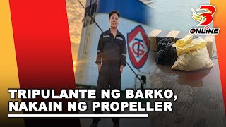 Tripulante ng barko nakain ng propeller [upl. by Angadresma]