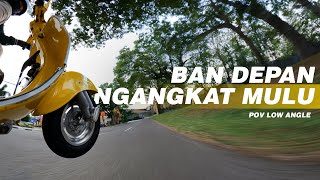 Vespa Special Quattrini M1L 144  Low Angle POV [upl. by Eob920]